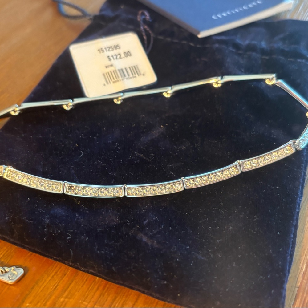 Swarovski Silver and Crystal Necklace